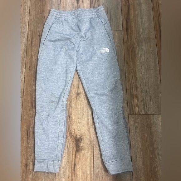 Kids North Face Gray Sweatpants - Sz 14/16 - Picture 1 of 8